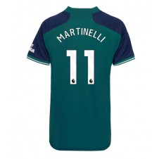 Arsenal Gabriel Martinelli #11 Tredjedrakt Kvinner 2023-24 Kortermet